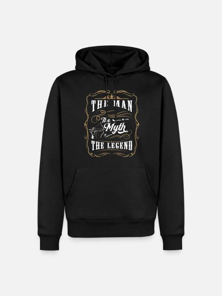 Sagittarius, Chase, Aiming, Target - Men’s Premium Organic Hoodie - black