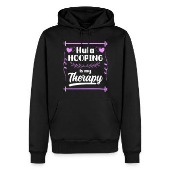 Hullern Reifen Training Hobby - Männer Premium Bio Hoodie - Schwarz - Vorne - Nico (187cm)