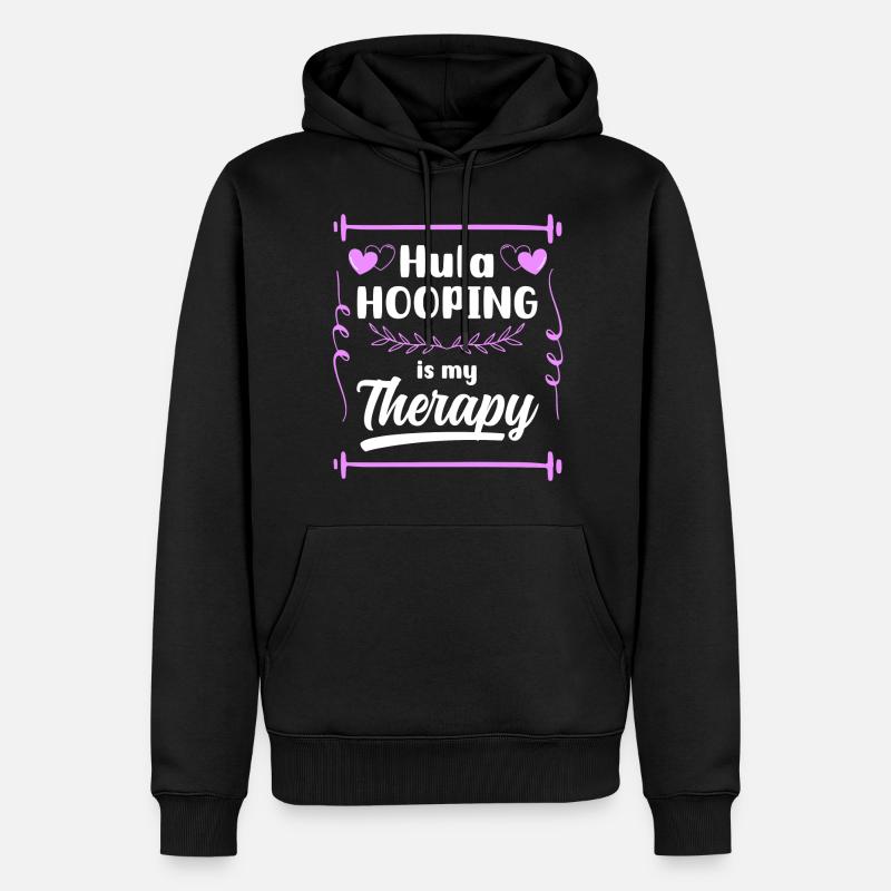 Hullern Reifen Training Hobby - Männer Premium Bio Hoodie - Schwarz