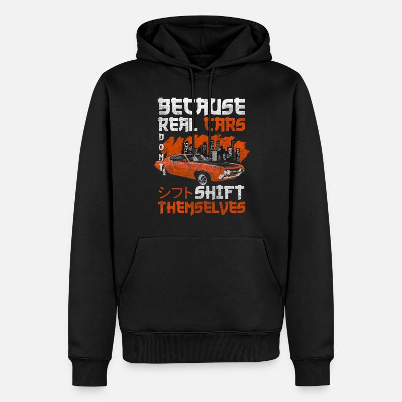 Drifting Tuner Jdm - Männer Premium Bio Hoodie - Schwarz