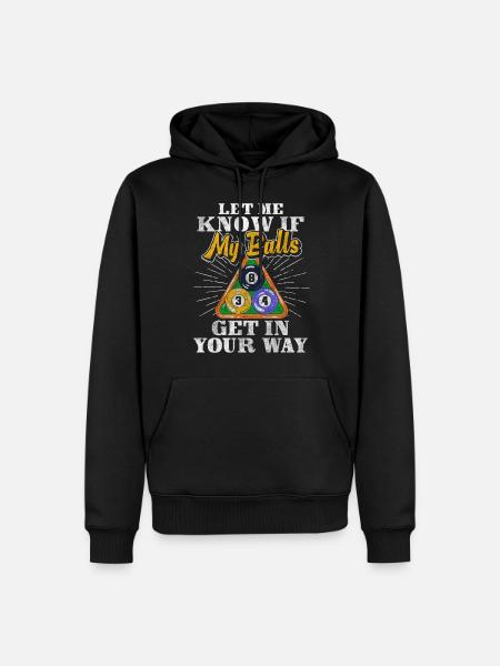 Pool Professional Winner - Men’s Premium Organic Hoodie - black