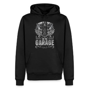 Tuner Motorsport Motor Sportwagen - Männer Premium Bio Hoodie - Schwarz - Vorne - Nico (187cm)