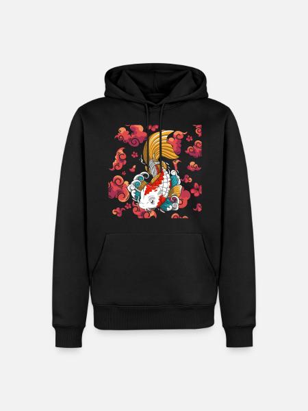 Asia Fighters Tell Fairy Tale - Men’s Premium Organic Hoodie - black