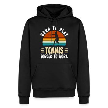 Sport Gewinner Verein - Männer Premium Bio Hoodie - Schwarz - Vorne - Nico (187cm)