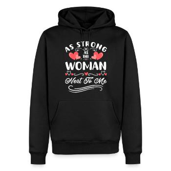 Frauentag Frauenpower Gleichberechtigung Feiern - Männer Premium Bio Hoodie - Schwarz - Vorne - Nico (187cm)