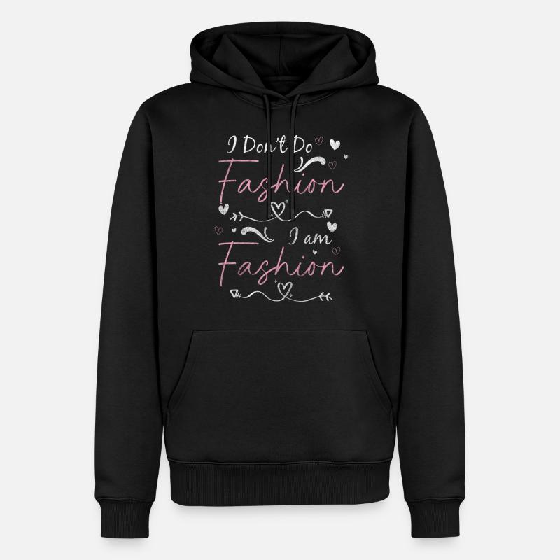 Défilé de mode Trendsetter - Sweat à capuche Premium bio Homme - noir