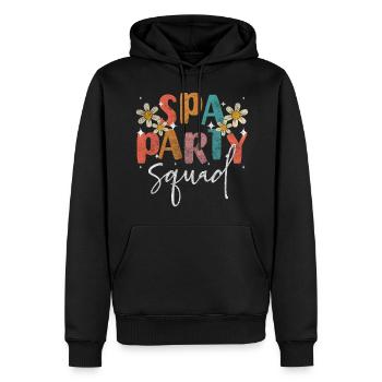 Relaxation Relax People Luxury - Men’s Premium Organic Hoodie - black - Front - Nico (187cm)