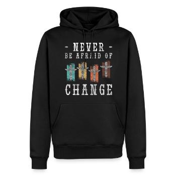 Mystisch Symbol Elemente - Männer Premium Bio Hoodie - Schwarz - Vorne - Nico (187cm)