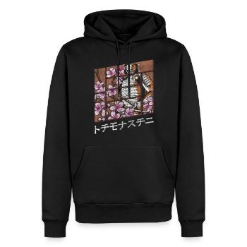 Japanese Dragon Legends Ronin - Men’s Premium Organic Hoodie - black - Front - Nico (187cm)
