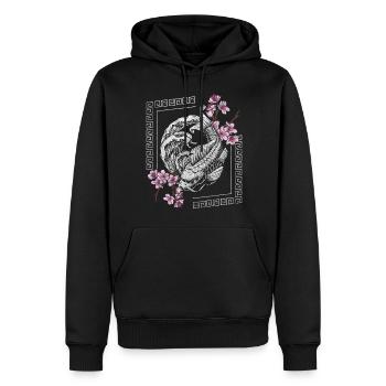 Asia Mythology Code of Honor - Men’s Premium Organic Hoodie - black - Front - Nico (187cm)