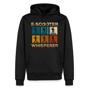 Rollerfahrer Zukunft Umwelt Speed - Männer Premium Bio Hoodie - Schwarz - Vorne - Nico (187cm)