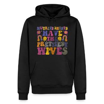 Ernährung Helfer Traumfigur Koch - Männer Premium Bio Hoodie - Schwarz - Vorne - Nico (187cm)
