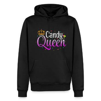 Süßigkeiten Cupcake Lutscher - Männer Premium Bio Hoodie - Schwarz - Vorne - Nico (187cm)