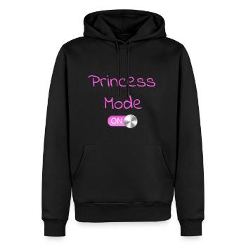 Princes Mode on Switch - Männer Premium Bio Hoodie - Schwarz - Vorne - Nico (187cm)