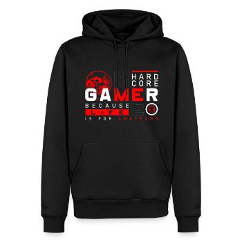 PC Esports Graphics - Men’s Premium Organic Hoodie - black - Front - Nico (187cm)
