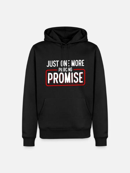 Piercing Jewelry Studio - Sweat à capuche Premium bio Homme - noir