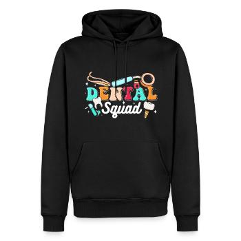 Zahnarzt Facharzt - Männer Premium Bio Hoodie - Schwarz - Vorne - Nico (187cm)