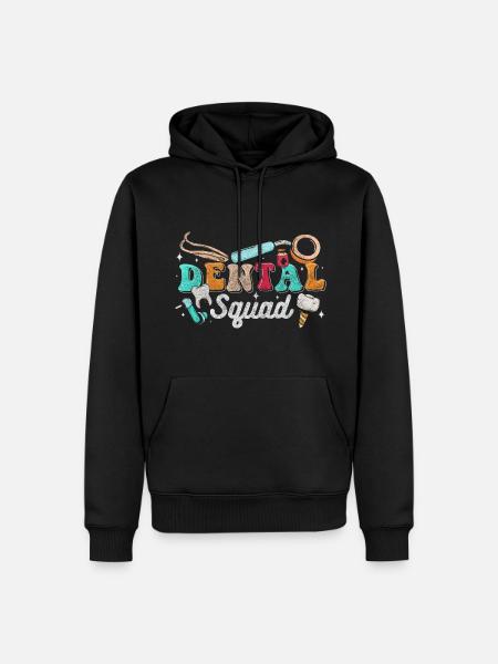 Arzt Bohrer Facharzt Zahnpasta - Männer Premium Bio Hoodie - Schwarz