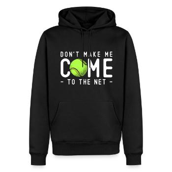 Sports Game Match Ace - Men’s Premium Organic Hoodie - black - Front - Nico (187cm)