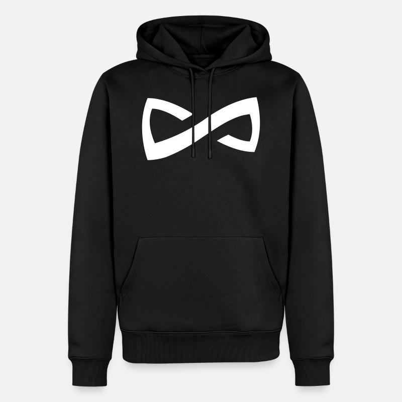 Infini - Infini - Sweat à capuche Premium bio Homme - noir