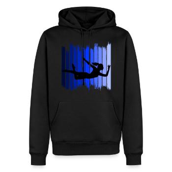 Pole Dance Dancer Competition Acrobatics Sport - Men’s Premium Organic Hoodie - black - Front - Nico (187cm)