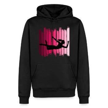Pole Dance Dancer Competition Acrobatics Sport - Men’s Premium Organic Hoodie - black - Front - Nico (187cm)