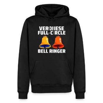 Veronese Full-Circle Bell Ringer Ringing Hobby - Sweat à capuche Premium bio Homme - noir - Devant - Nico (187cm)