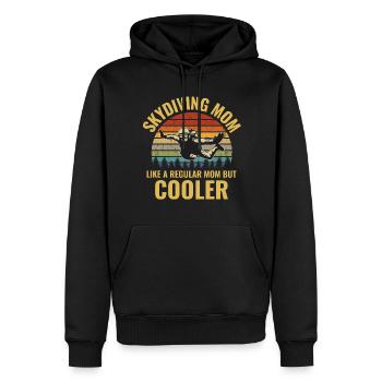 Fallschirmspringen Fallschirmspringer Fallschirmspringer Mama - Männer Premium Bio Hoodie - Schwarz - Vorne - Nico (187cm)
