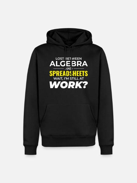 Work Memes Office-Humor Workplace Funny - Men’s Premium Organic Hoodie - black