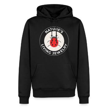Marienkäfer Insektensammler Entomologie Entomologe - Männer Premium Bio Hoodie - Schwarz - Vorne - Nico (187cm)