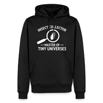 Insektensammler Entomologie Entomologe Käferliebhaber - Männer Premium Bio Hoodie - Schwarz - Vorne - Nico (187cm)