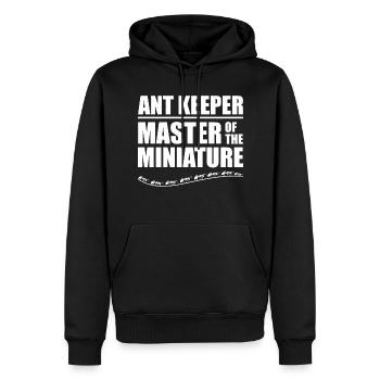 Ameisenhalter Ameisenliebhaber Entomologe Insektensammler - Männer Premium Bio Hoodie - Schwarz - Vorne - Nico (187cm)