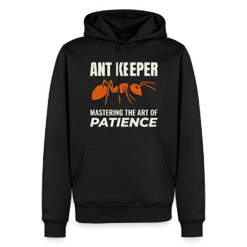 Ameisenhalter Ameisenliebhaber Entomologe Insektensammler - Männer Premium Bio Hoodie - Schwarz - Vorne - Nico (187cm)
