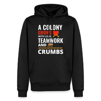 Ameisenhalter Ameisenliebhaber Entomologe Insektensammler - Männer Premium Bio Hoodie - Schwarz - Vorne - Nico (187cm)
