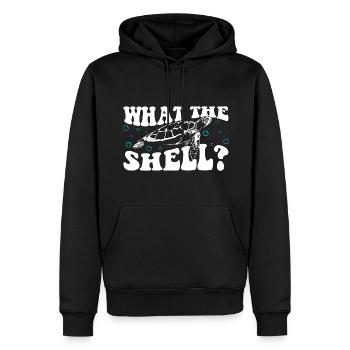 Bien-être animal en bassin marin Protection des espèces - Sweat à capuche Premium bio Homme - noir - Devant - Nico (187cm)