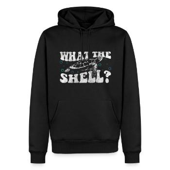 Schildkröten Meer Langsam - Männer Premium Bio Hoodie - Schwarz - Vorne - Nico (187cm)