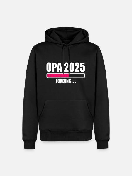 Grandpa 2025 - Men’s Premium Organic Hoodie - black