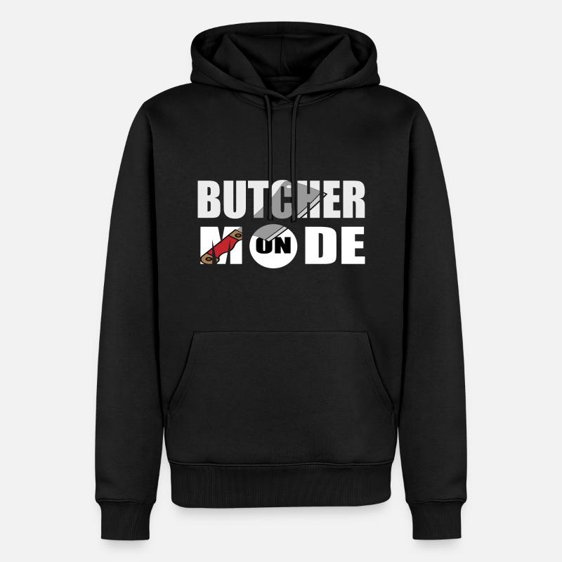 Boucher boucher boucher - Sweat à capuche Premium bio Homme - noir