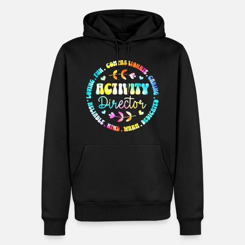 Assistant Équipe Directeur d'Activités - Sweat à capuche Premium bio Homme - noir