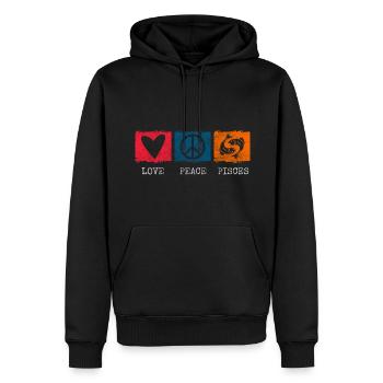 Sternzeichen Astrologie Aberglaube - Männer Premium Bio Hoodie - Schwarz - Vorne - Nico (187cm)