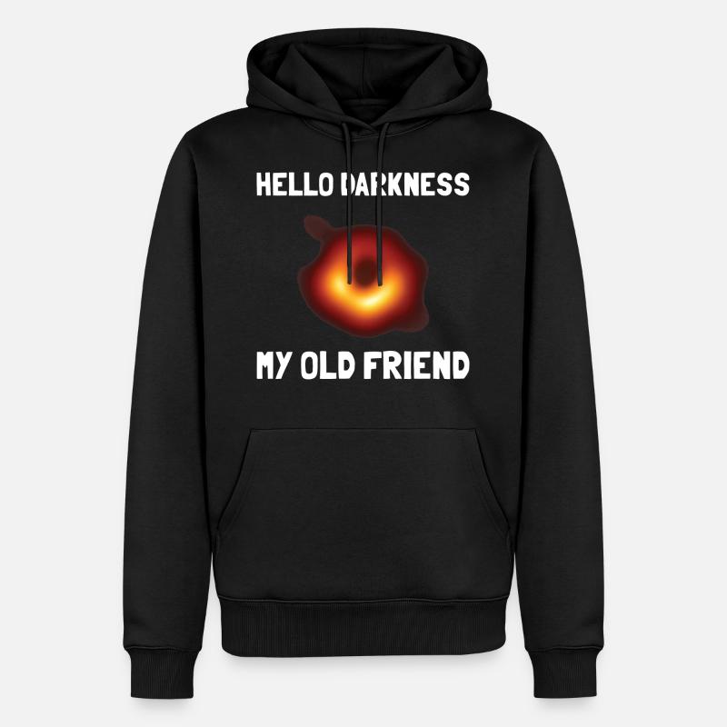 Trou noir l’univers obscurité - Sweat à capuche Premium bio Homme - noir