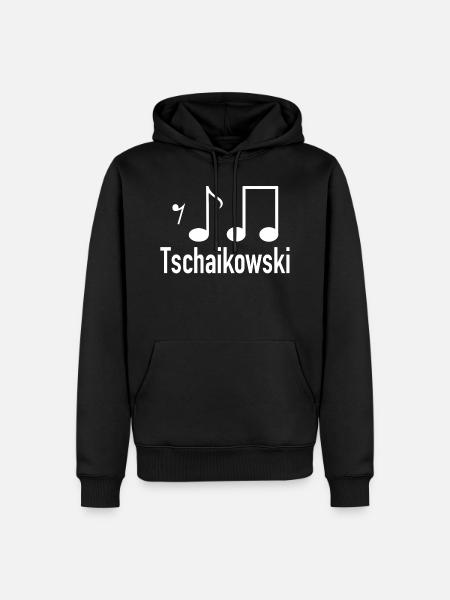 Tchaikovsky classical music - Men’s Premium Organic Hoodie - black