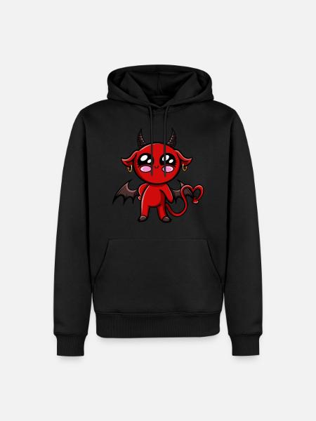 Diablotine Kawaii! - Men’s Premium Organic Hoodie - black