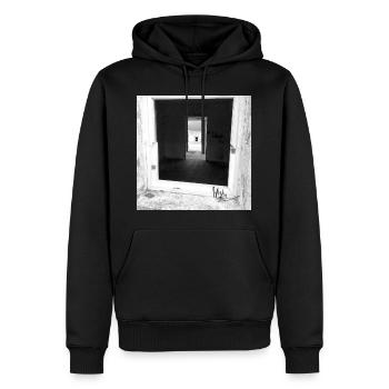 Fenster Nordspanien - Männer Premium Bio Hoodie - Schwarz - Vorne - Nico (187cm)