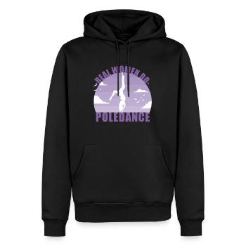 Pole Dance Dancer Poledancing Pole Gift - Men’s Premium Organic Hoodie - black - Front - Nico (187cm)