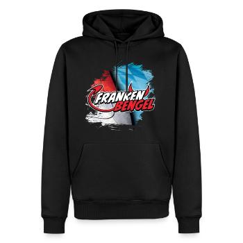 Chemise Frankenbengel 2024 - Sweat à capuche Premium bio Homme - noir - Devant - Nico (187cm)