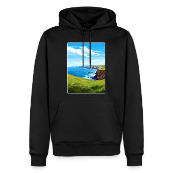 Channel Islands National Park California Travel - Men’s Premium Organic Hoodie - black - Front - Nico (187cm)