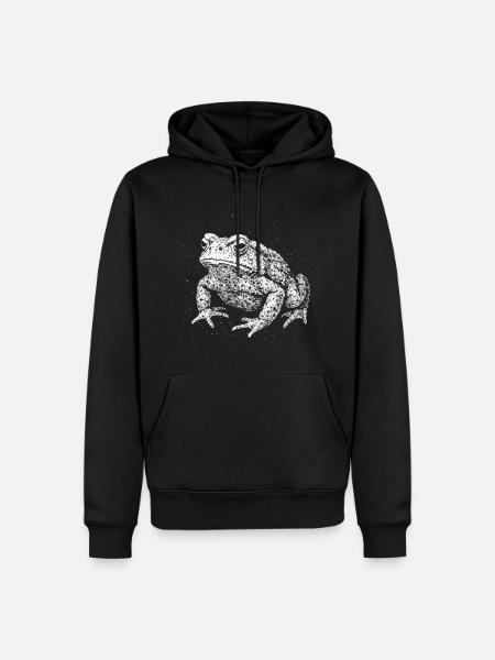 Toad - Men’s Premium Organic Hoodie - black