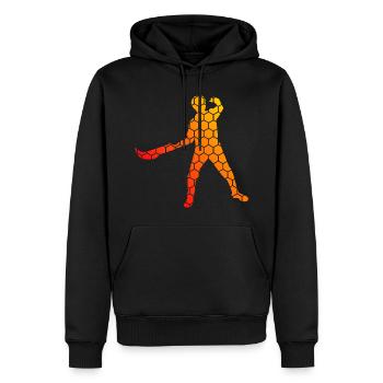 Pelota vasca Basque Pelota Damen Herren Pelota - Männer Premium Bio Hoodie - Schwarz - Vorne - Nico (187cm)