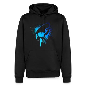 wingsurfen hydrofoil wingfoil Men foilwing - Men’s Premium Organic Hoodie - black - Front - Nico (187cm)